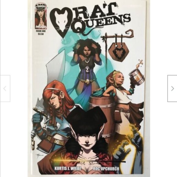 Image Rat Queens #1 Comic 1st Print 2013 - Picture 1 of 2